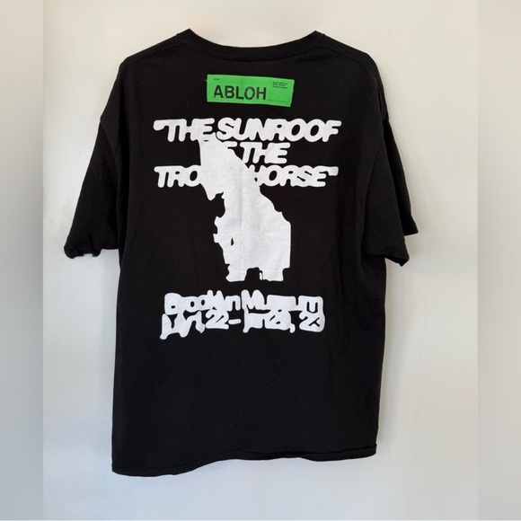 Virgil Abloh Brooklyn Museum Figures of Speech Trojan Horse Tee - Picture 1 of 2